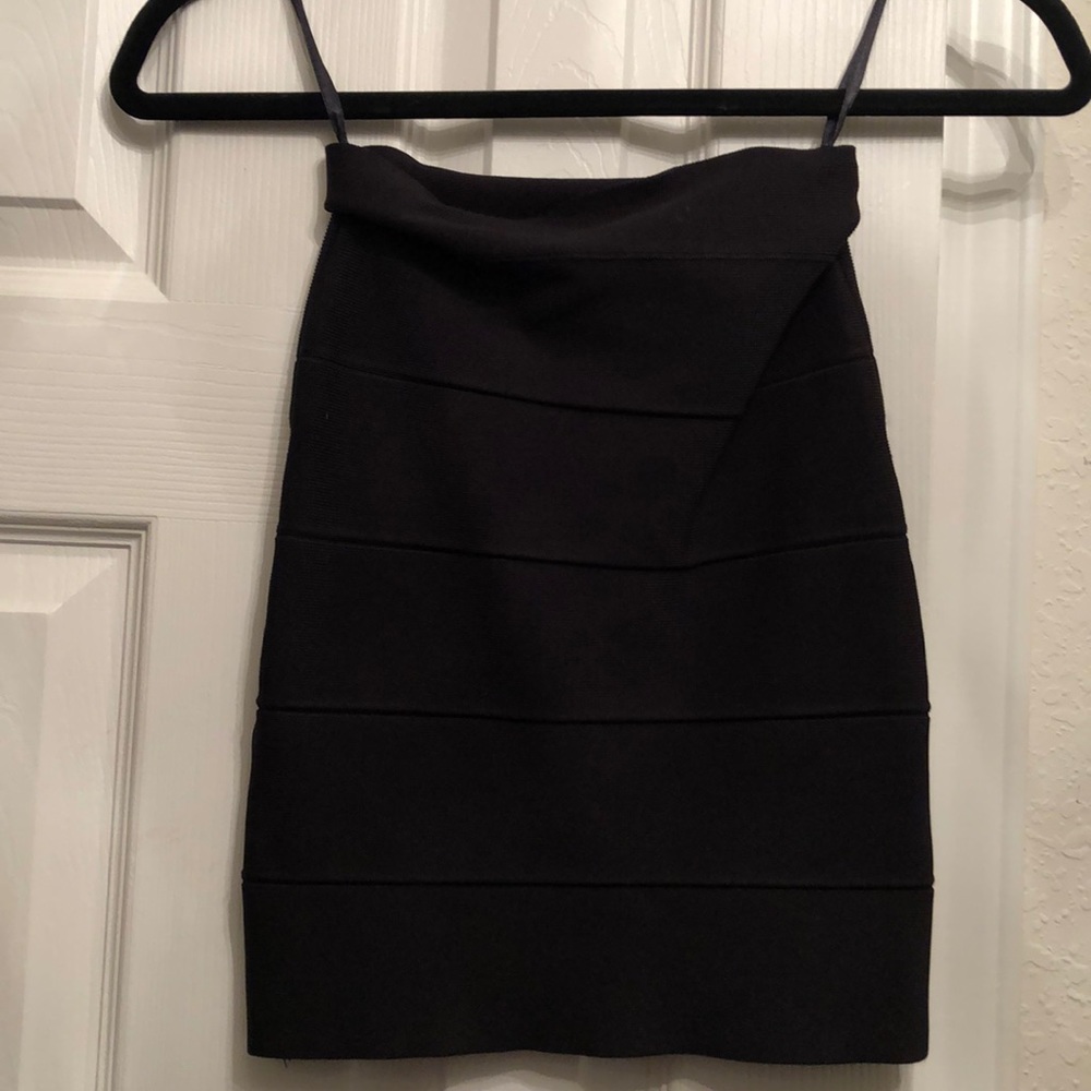 BCBG MaxAzria Black power skirt